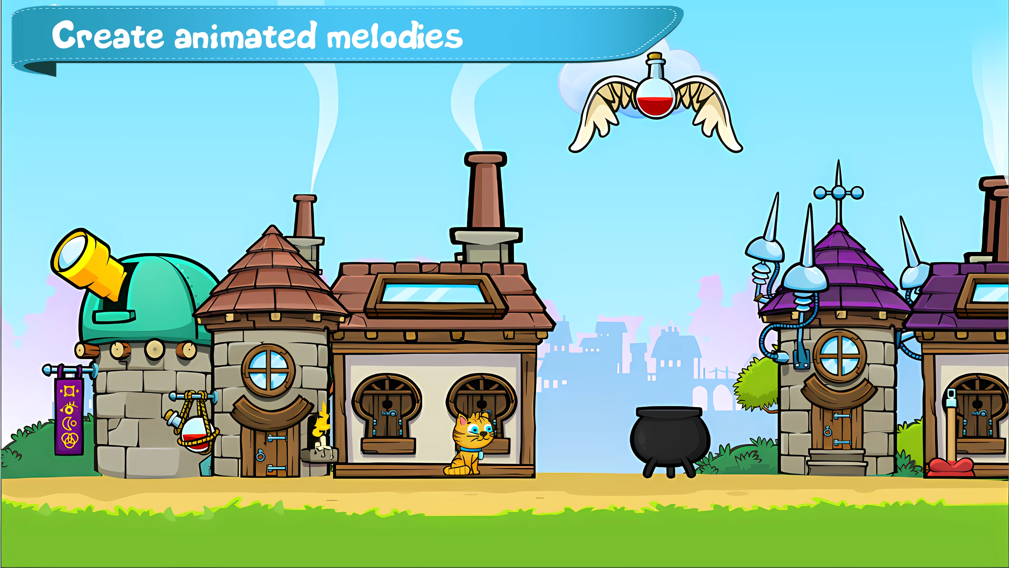 Cat Piano Meow screenshot