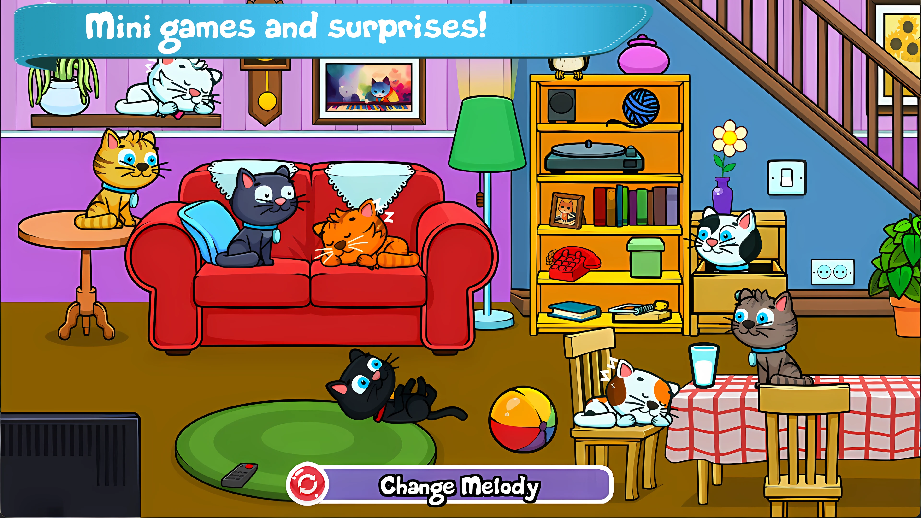 Cat Piano Meow screenshot